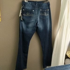 NWT slim boot cut seven stretch jeans - price firm